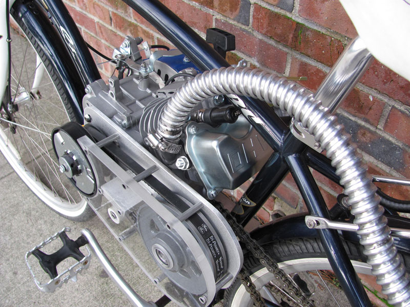 gas powered motors for bicycles